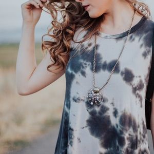 Jeweled Pendant Necklace